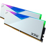 ADATA LANCER RGB memoria 64 GB 2 x 32 GB DDR5 288-pin DIMM bianco, 64 GB, 2 x 32 GB, DDR5, 6000 MHz, 288-pin DIMM