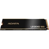 ADATA LEGEND 960 2 TB, Disco a stato solido grigio scuro/Oro
