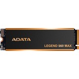 ADATA LEGEND 960 MAX 2 TB, Disco a stato solido grigio scuro/Oro