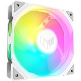 ASUS TUF GAMING TR120 ARGB 1-pack White Case per computer Raffreddatore d'aria 12 cm Bianco, Ventola bianco/trasparente, Raffreddatore d'aria, 12 cm, 2000 Giri/min, Bianco