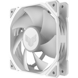ASUS TUF GAMING TR120 ARGB 1-pack White Case per computer Raffreddatore d'aria 12 cm Bianco, Ventola bianco/trasparente, Raffreddatore d'aria, 12 cm, 2000 Giri/min, Bianco