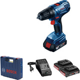 Bosch Avvitatore a batteria GSR 180 LI Professional, 18 Volt, Trapano avvitatore blu/Nero