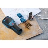 Bosch D-tect 120 multirilevtore digitale, Dispositivo di tracciamento blu/Nero, Live cable detector, Metal detector, Cercafili
