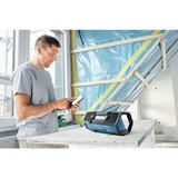 Bosch GPB 18V-2 SC Professional Cantiere Nero, Blu, Radio sito lavoro turchese/Nero, Cantiere, DAB+, FM, 87,5 - 108 MHz, 174.928 - 239.2 MHz, 15 W, Nero, Blu