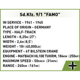 COBI Sd.Kfz. 9/1 Famo, Giochi di costruzione 