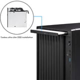 Chieftec Midi Tower BS-20B-OP, Schwarz o.NT Nero, Chassis Tower Nero, Schwarz o.NT, Midi Tower, PC, Nero, micro ATX, Mini-ITX, Casa/ufficio, 14,3 cm