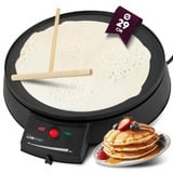Clatronic CM 3372, Macchina crepes Nero