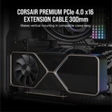 Corsair Cavo di prolunga Premium PCIe 4.0 x16 90° Nero