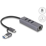 DeLOCK 64282 grigio