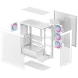 DeepCool CG580 4F, Chassis Tower bianco