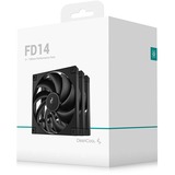 DeepCool FD14 140x140x25, Ventola Nero