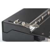 Digitus Kit di montaggio su guida DIN per pannello patch da scrivania argento