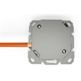 Digitus Presa dati CAT.6A da incasso, schermata, 1x RJ-45 LSA, Scatola di giunzione bianco