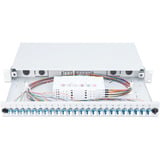 Digitus Scatola di giunzione fibra ottica, equipaggiata, 6x LC-APC DX, OS2 grigio