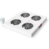 Digitus Unità di ventilazione da tetto per armadi di rete Unique & Varioflex-N e armadi di rete Dynamic Basic e di server, Modulo fan grigio, Grigio, 4 ventola(e), Varioflex-N, Unique Network, Dynamic Basic, 410 mm, 470 mm, 80 mm