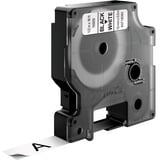 Dymo D1 Etichette Permanenti in Poliestere | Rotolo da 12 mm x 5.5 m | stampa nera su bianco | etichette autoadesive per etichettatrice LabelManager, Nastro di scrittura Nero, Nero su bianco, Poliestere, Belgio, -40 - 150 °C, DYMO, LabelManager