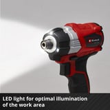 EINHELL TE-CI 18 Li 1/4" 2900 Giri/min 180 Nm Nero, Rosso, Avvitatore rosso/Nero, Chiave di impatto, Nero, Rosso, 1/4", 2900 Giri/min, 180 Nm, Batteria