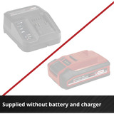 EINHELL TE-CI 18 Li 1/4" 2900 Giri/min 180 Nm Nero, Rosso, Avvitatore rosso/Nero, Chiave di impatto, Nero, Rosso, 1/4", 2900 Giri/min, 180 Nm, Batteria