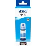 Epson 114 EcoTank Cyan ink bottle, Inchiostro Ciano, Epson, ET-8500 ET-8600, Resa standard, 70 ml, Ad inchiostro