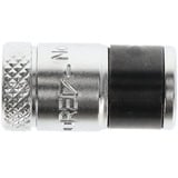 GEDORE Adattatore bit 1/4" quadrato > 1/4" esagonale cromo