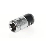 GEDORE Adattatore bit 1/4" quadrato > 1/4" esagonale cromo