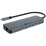 ICY BOX IB-DK4034a-CPD, Docking station alluminio/Nero