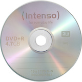 Intenso 4111155 DVD vergine 4,7 GB DVD+R 50 pz, Supporti vergini DVD DVD+R, 120 mm, Scatola per torte, 50 pz, 4,7 GB