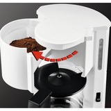 Krups AromaCafe 5 Automatica Macchina da caffè con filtro bianco, Macchina da caffè con filtro, Caffè macinato, 200 W, Nero, Bianco