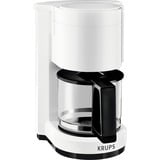 Krups AromaCafe 5 Automatica Macchina da caffè con filtro, Macchina fa filtro bianco, Macchina da caffè con filtro, Caffè macinato, 200 W, Nero, Bianco