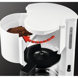 Krups AromaCafe 5 Automatica Macchina da caffè con filtro, Macchina fa filtro bianco, Macchina da caffè con filtro, Caffè macinato, 200 W, Nero, Bianco