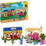 LEGO Animal Crossing 77050 Bottega di Nook e casa di Grinfia, Giochi Creativi per Bambini 7+ con Negozio e Casa Giocattolo, Giochi di costruzione Giochi Creativi per Bambini 7+ con Negozio e Casa Giocattolo, Set da costruzione, 7 anno/i, Plastica, 535 pz, 912 g