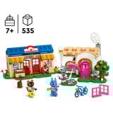 LEGO Animal Crossing 77050 Bottega di Nook e casa di Grinfia, Giochi Creativi per Bambini 7+ con Negozio e Casa Giocattolo, Giochi di costruzione Giochi Creativi per Bambini 7+ con Negozio e Casa Giocattolo, Set da costruzione, 7 anno/i, Plastica, 535 pz, 912 g
