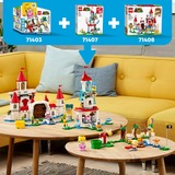 LEGO Super Mario Pack espansione Castello di Peach Set da costruzione, 8 anno/i, Plastica, 1216 pz, 1,54 kg