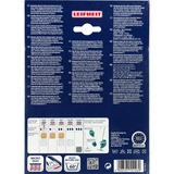 LEIFHEIT Profi Micro Duo Testa del mocio Turchese, Bianco, Copertina di tergicristallo bianco/Blu chiaro, Testa del mocio, Turchese, Bianco, Microfibra, 1 pz