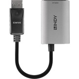 Lindy 41094 cavo e adattatore video 0,11 m DisplayPort HDMI Grigio Nero/grigio, 0,11 m, DisplayPort, HDMI, Femmina, Maschio, Dritto
