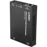 Lindy Ricevitore HDMI e IR su IP, Estensione HDMI Nero