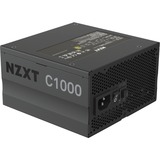 NZXT C1000 Gold alimentatore per computer 1000 W 24-pin ATX ATX Nero Nero, 1000 W, 100 - 240 V, 50/60 Hz, 13 A, 120 W, 1002 W
