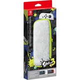 Nintendo Custodia e pellicola protettiva per Switch OLED Splatoon 3, Borsa multi colorata, Custodia a tasca, Nintendo, Multicolore, Nintendo Switch OLED, Antipolvere, Antigraffio, Resistente agli urti, Cerniera