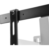 One for all Supporto da parete per TV girevole, Montaggio a parete Nero/Bianco