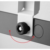 One for all Supporto da parete per TV girevole, Montaggio a parete Nero/Bianco