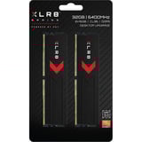 PNY DIMM 32 GB DDR5-6400 (2x 16 GB) Kit duale, Memoria Nero