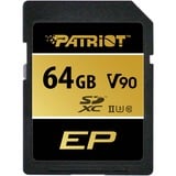 Patriot EP 64 GB SDXC, Scheda di memoria Nero