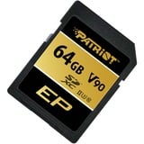 Patriot EP 64 GB SDXC, Scheda di memoria Nero