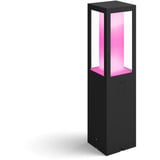 Philips Hue White & Color Ambiance Impress lampada da palo per esterni, Luce LED Nero