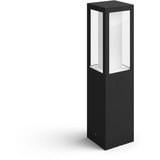 Philips Hue White & Color Ambiance Impress lampada da palo per esterni, Luce LED Nero