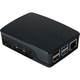 Raspberry Pi Foundation RB-CaseP4+06B, Housing Nero/grigio