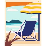 Ravensburger CreArt - Relax sulla spiaggia, Vernice 