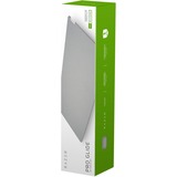 Razer Pro Glide Grigio, Gioco mouse pad grigio, Grigio, Monocromatico, Barra appoggiaferro antiscivolo