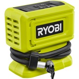 Ryobi ONE+ Compressore a batteria RPI18-0 piccolo, 18 volt, Pompa di aria verde/Nero