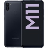Samsung Galaxy M11 SM-M115F 16,3 cm (6.4") Doppia SIM 4G USB tipo-C 3 GB 32 GB 5000 mAh Nero, Handy Nero, 16,3 cm (6.4"), 720 x 1560 Pixel, 3 GB, 32 GB, 13 MP, Nero